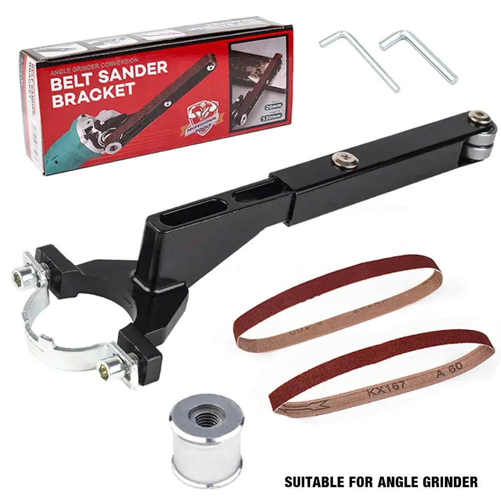 Grinder Mini Sander Multifunctional Cordless Polishing Machine Belt Sander Conversion Kit for Home DIY Enthusiasts