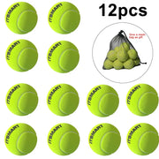Six Or Twelve Pack Tennis Balls With Mesh Carry Bag High Elasticity For Dog Playing Outdoor Training
