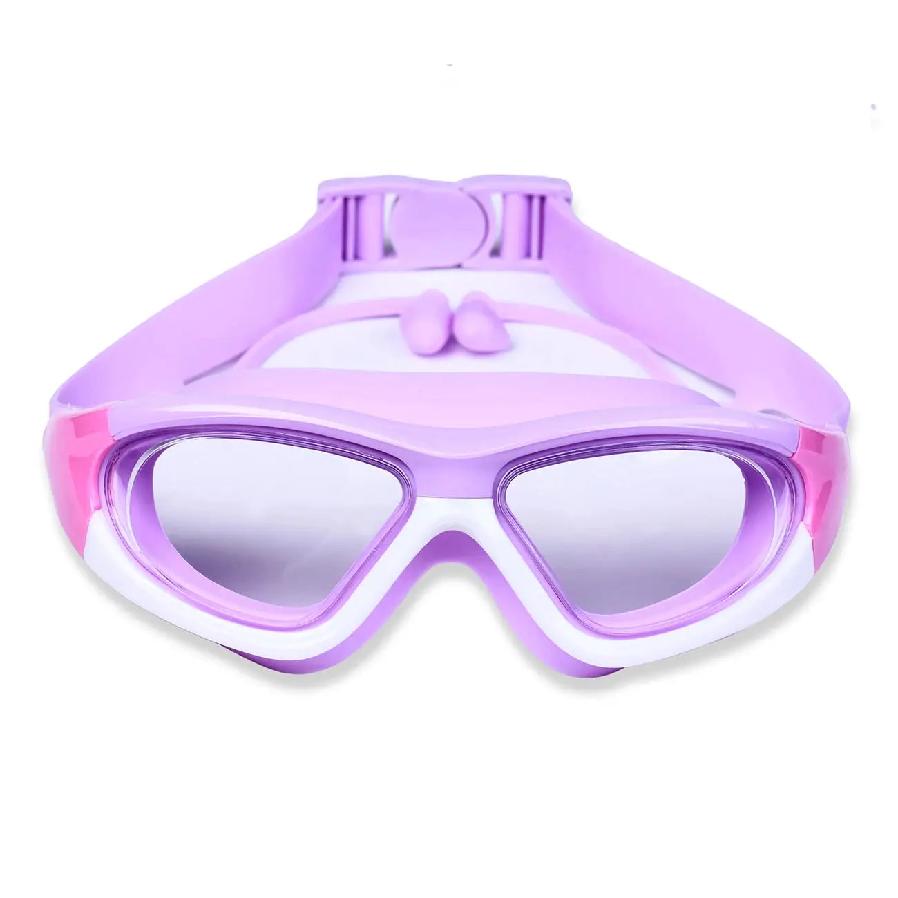 High Definition Children's Swimming Goggles For Boys And Girls Anti Fog Large Frame Silicone Comfort