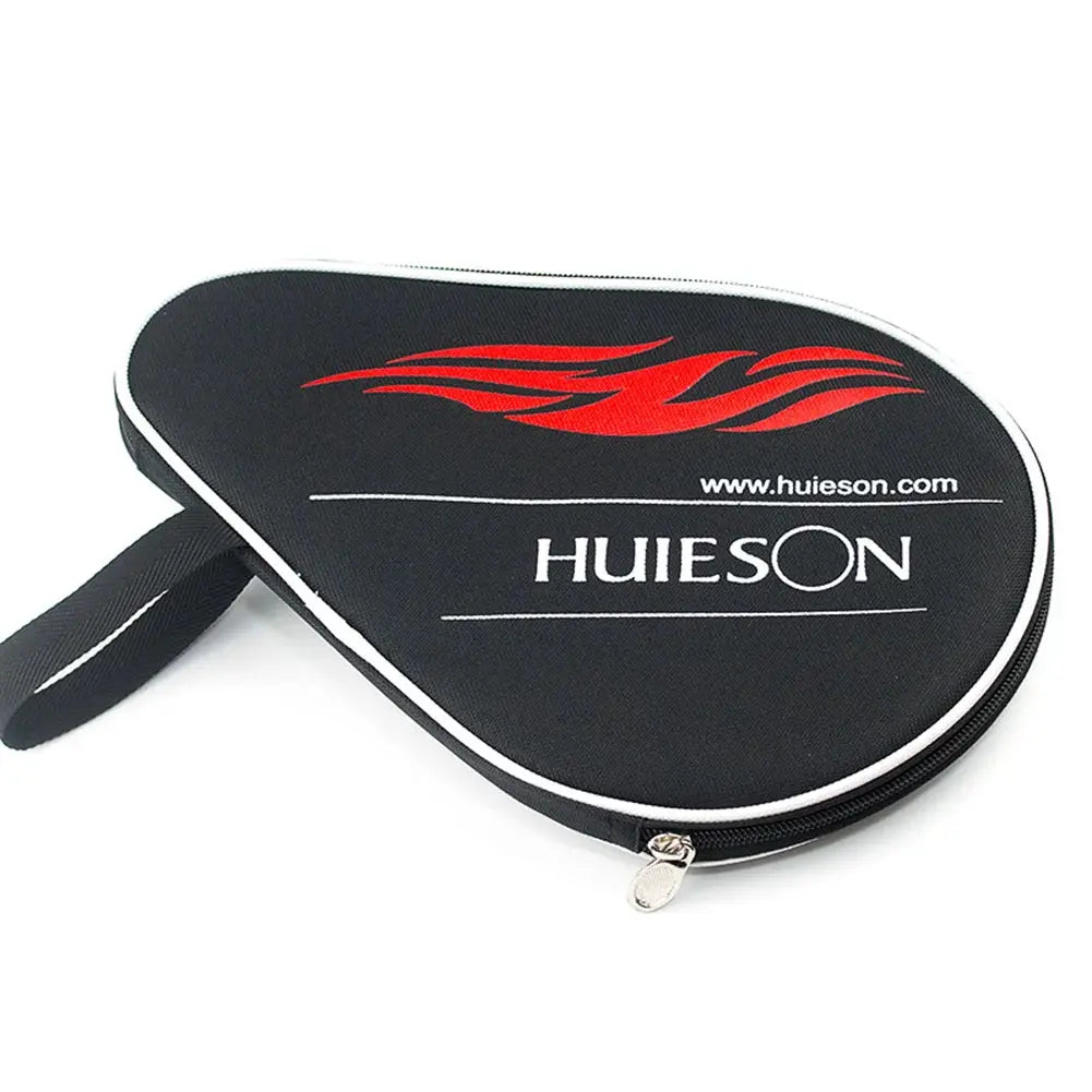 One Piece 30x20cm Table Tennis Racket Bag Black Blue Oxford Cloth Racket Case For Paddle Balls Storage