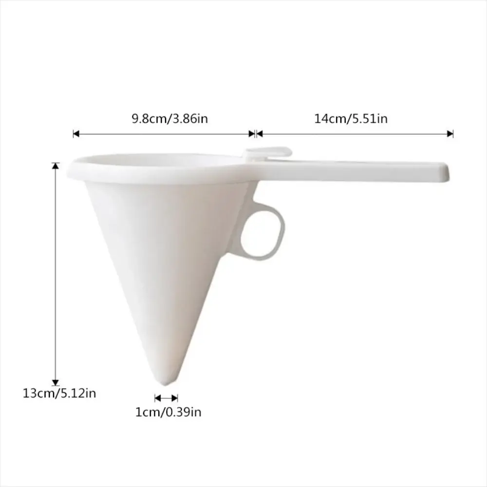 Adjustable Handheld Batter Dispenser For Pancakes Cupcakes Cookies And Desserts Cake Decorating With Chocolate And Cream