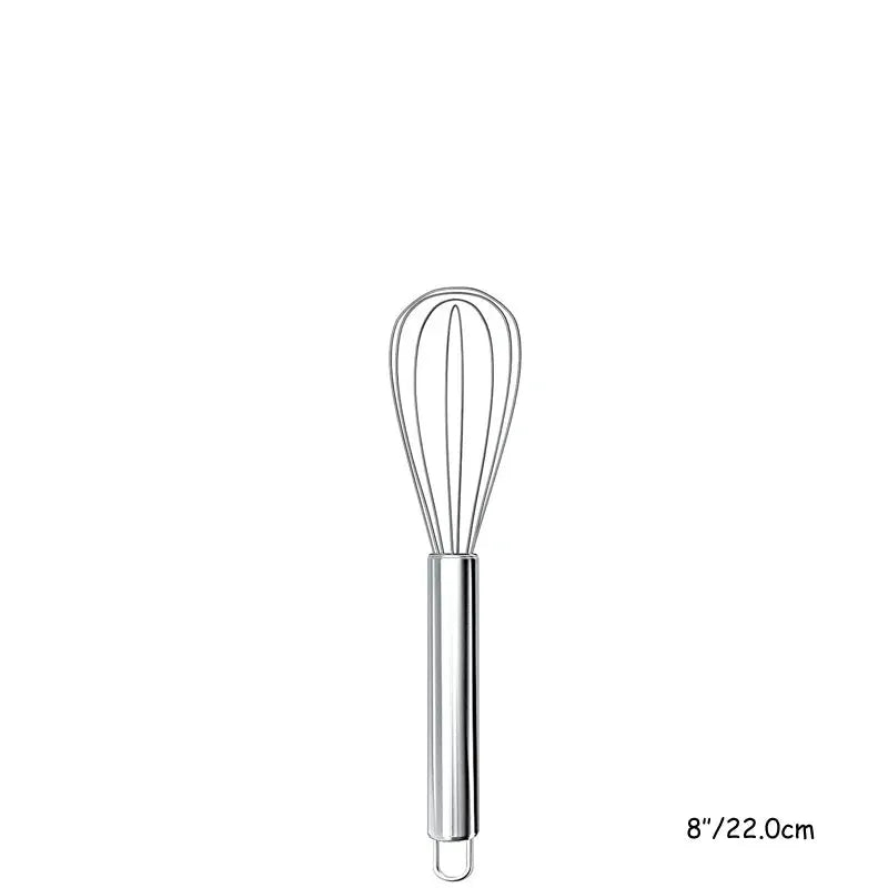 Stainless Steel Balloon Egg Whisk 8 Inch 10 Inch 12 Inch Beater for Eggs Cream Batter Kitchen Tools KC0231