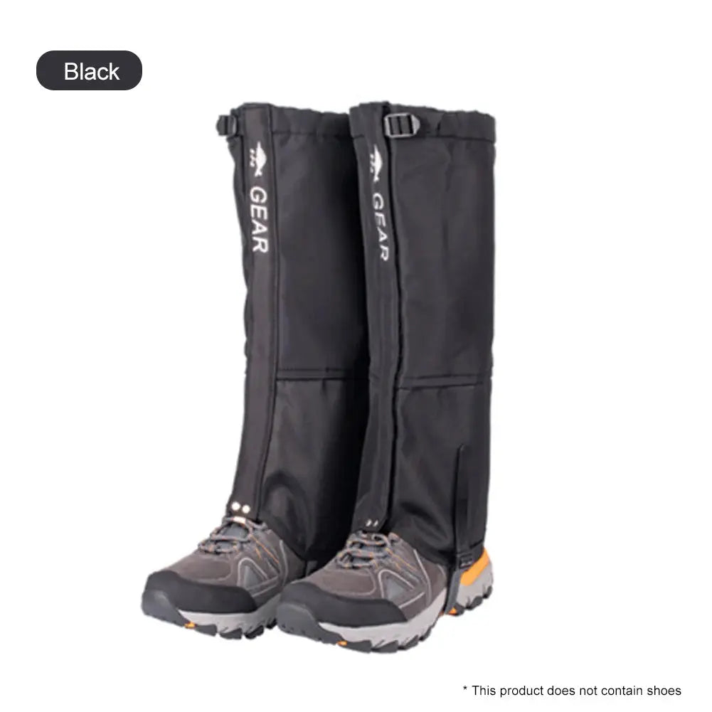 Outdoor Travel Leg Warmers Gaiters Waterproof 620D Nylon For Hiking Hunting Climbing Camping Snow Winter Foot Cover