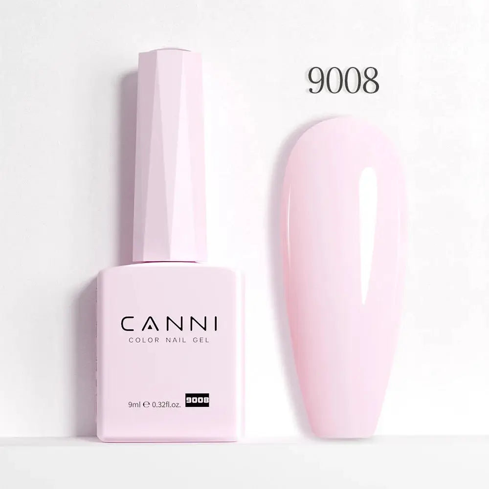 Canni Hema Free Nail Gel Polish Christmas Red Collection Semi Permanent 9ml Long Lasting Shine