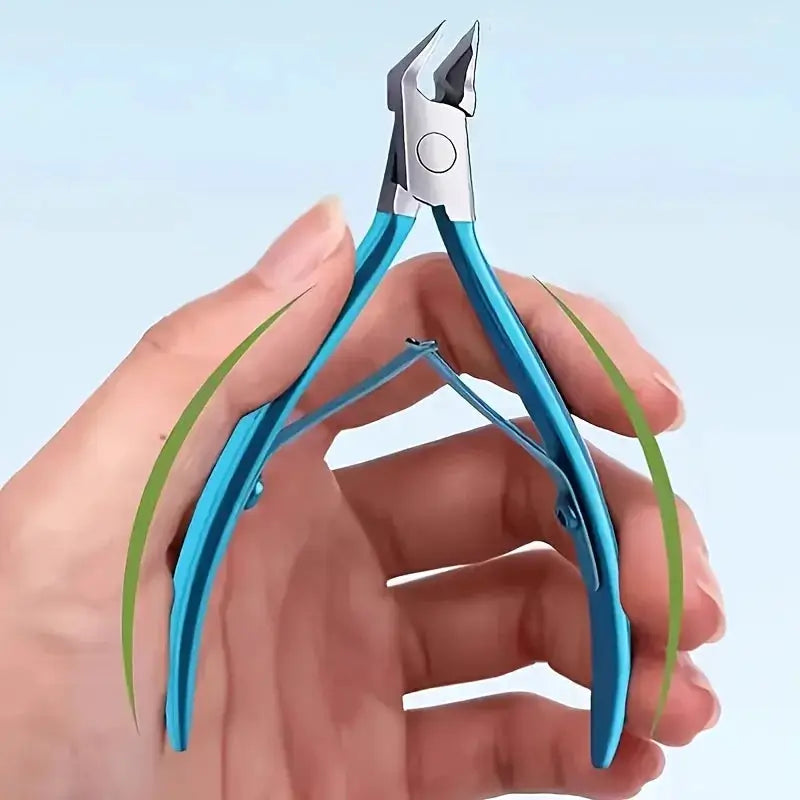 SilverCare Ingrown Toenail Clippers With Straight Blade Stainless Steel For Thick Nails And Seniors