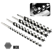 Woodworking Roller Drill With Hexagonal Handle Long 230mm 300mm Reaming Tool For Wood And Door Lock Installation