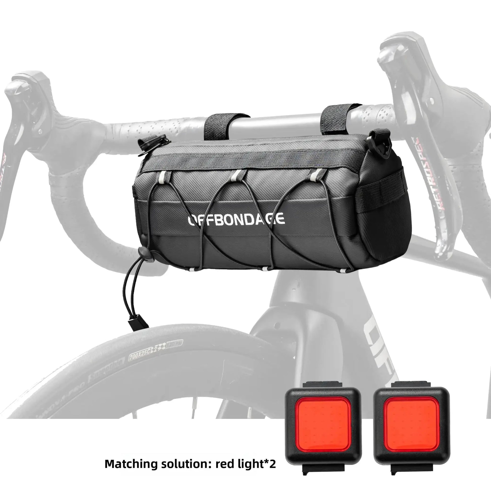 OFFBONDAGE Multi - Functional Waterproof Bike Front Bag - Simples Market