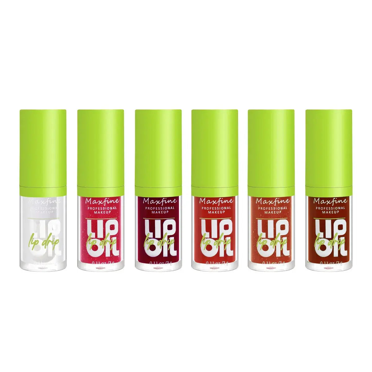 LuminaGlow Lip Gloss Waterproof Long Lasting Hydration Non Sticky Non Fading Formula Green Packaging