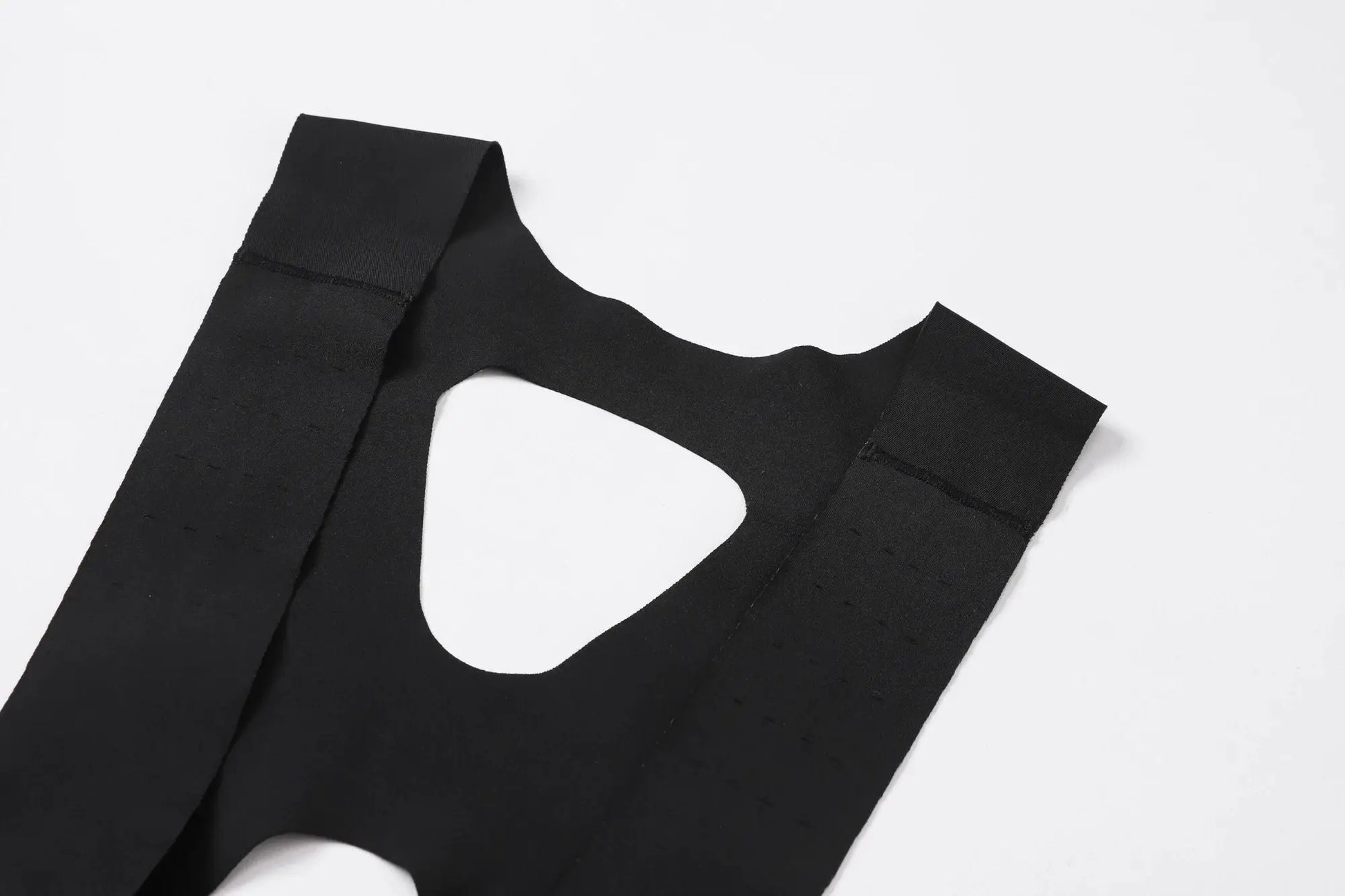 Black men's cycling bib shorts with straps, Simples Market