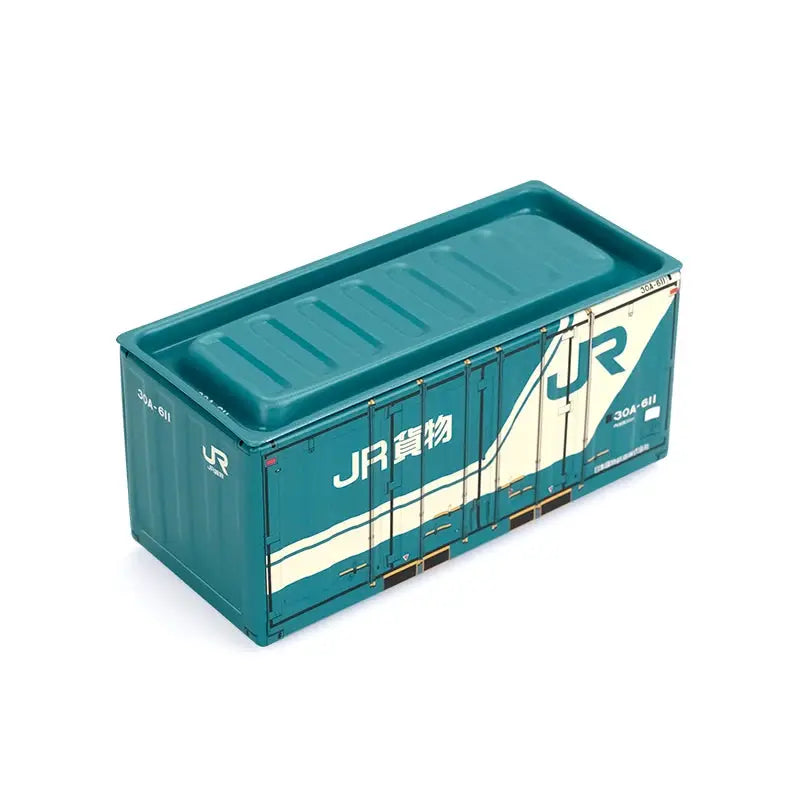 Mini Iron Storage Box Miniature Desktop Organizer Sea Freight Container Design Creative Decoration For Collectors Gift