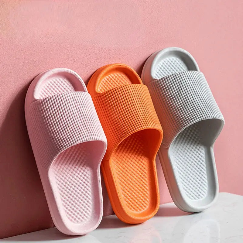CloudStep Thick Platform Indoor Slippers For Women Non Slip EVA Soft Sole Comfort Lightweight Summer House Shoes