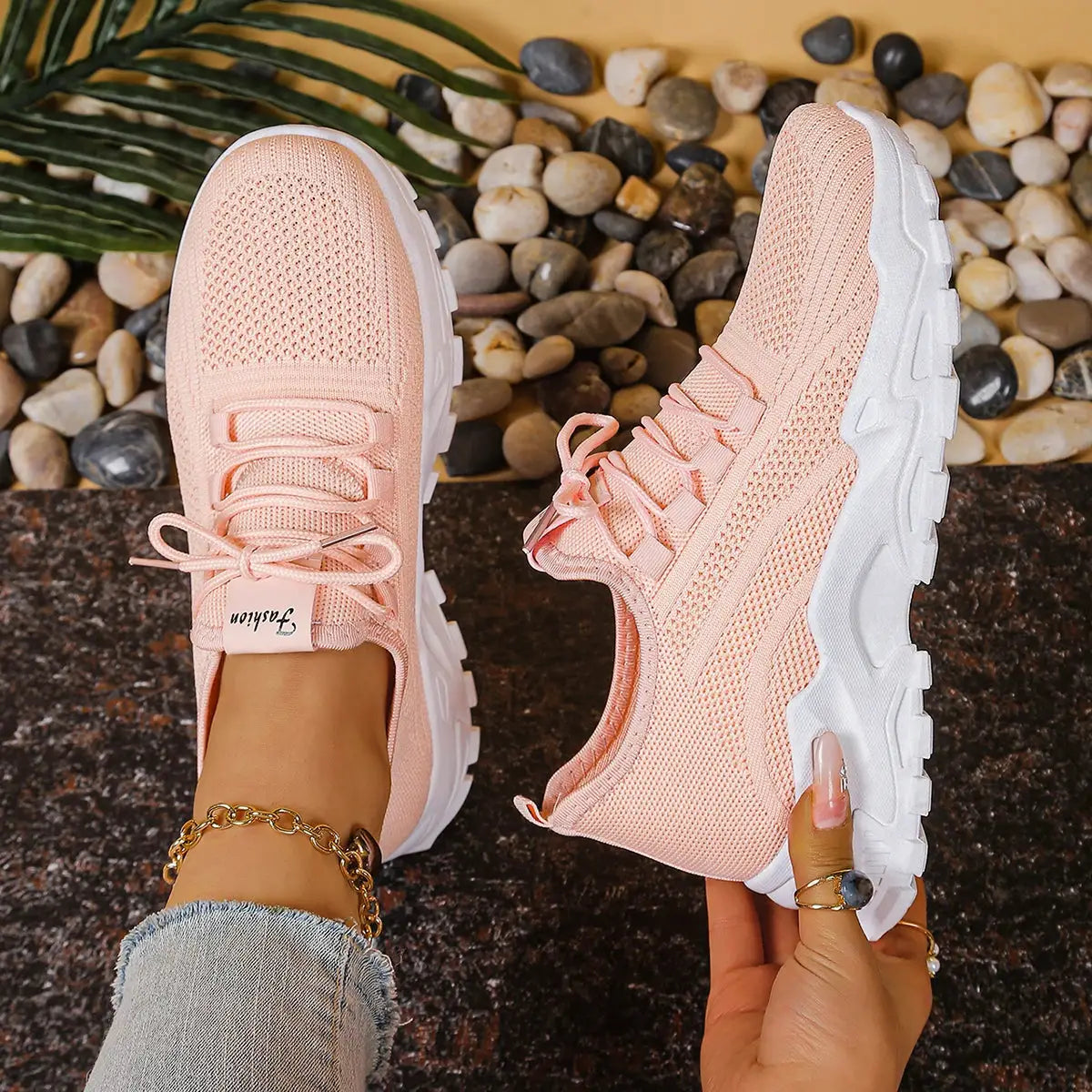 Womens Breathable Mesh Dad Shoes For Spring Versatile Casual And Athletic Sneakers For Everyday Wear