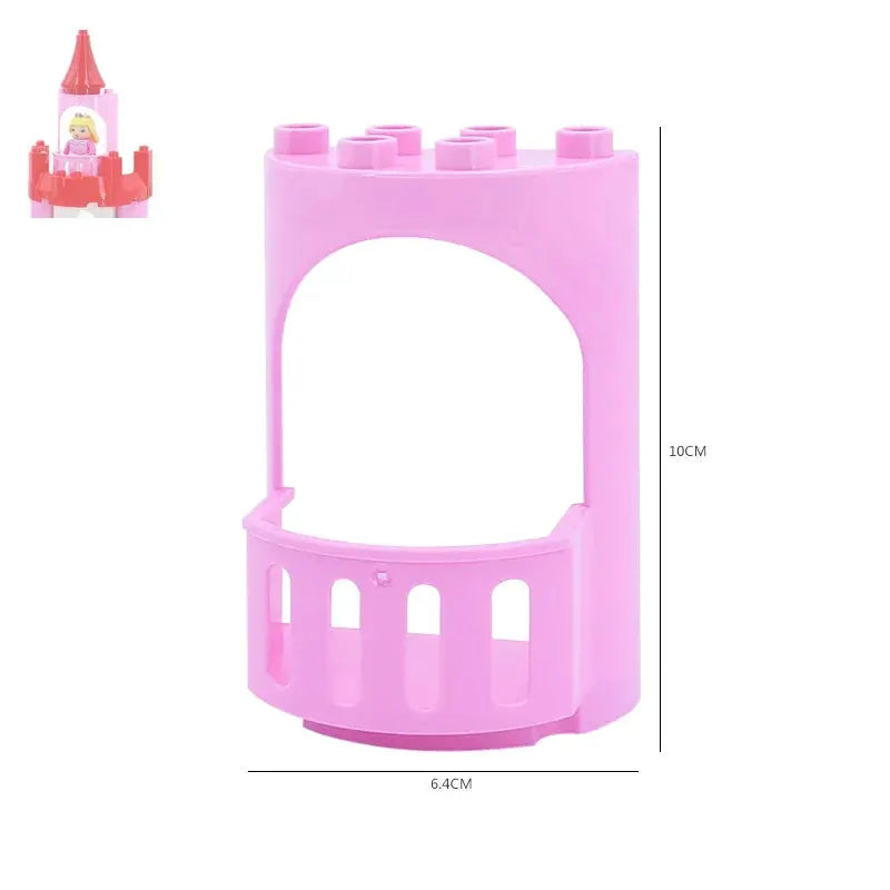 Big Building Blocks Princess Castle Set Compatible Large Bricks For Girls And Boys Kids Toys Gifts