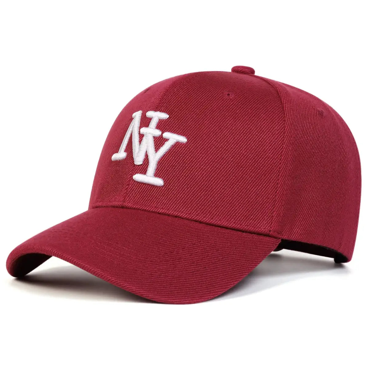 Unisex NY Letter Embroidered Baseball Cap Adjustable Sun Protection Hat For Spring Autumn Outdoor Wear
