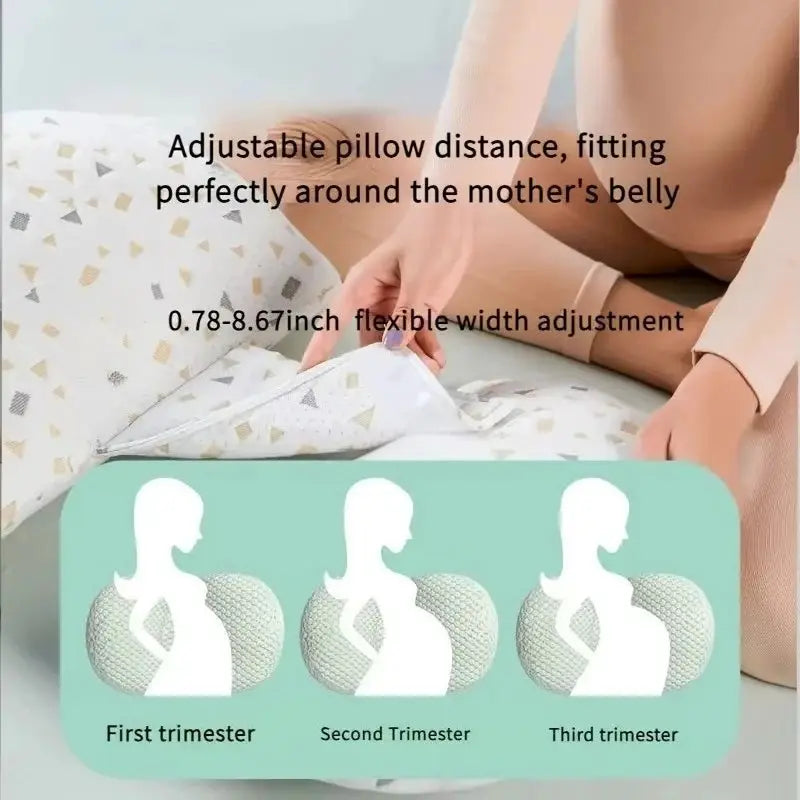 Multifunctional Pregnancy Pillow for Pregnant Women Breastfeeding Cushion Maternity Sleeping Support
