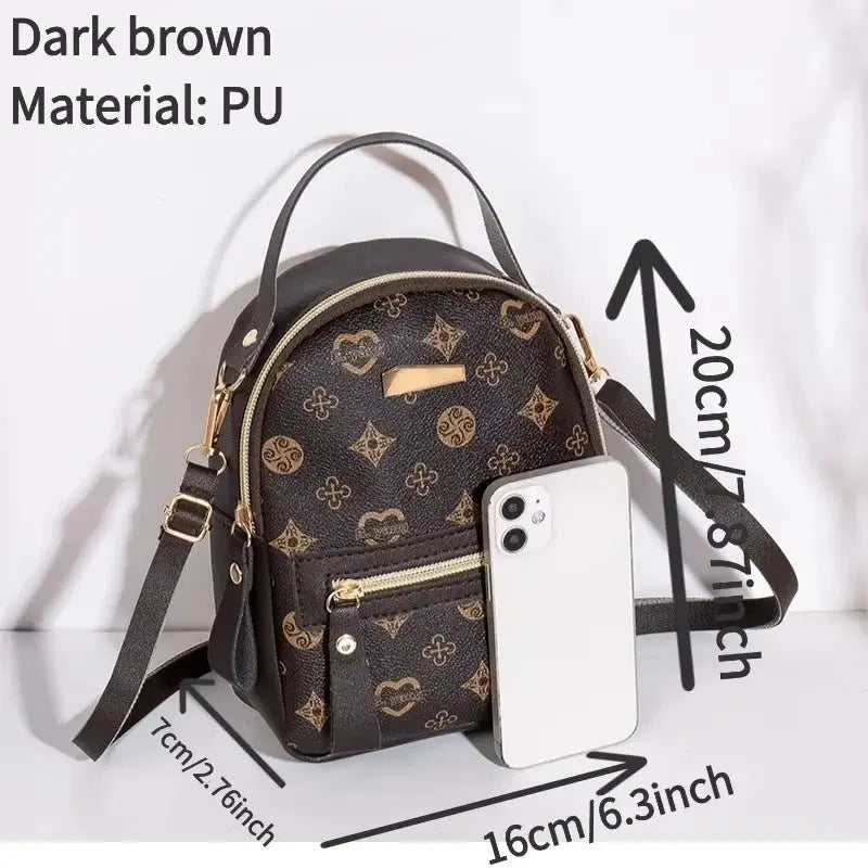 Floral Backpack For Women Flower Print Fashion Ladies School Bag 2022 Fresh And Sweet Student Bag
