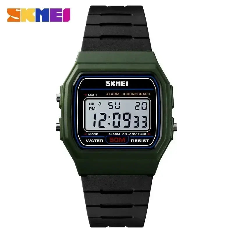 SKMEI 1412 Digital Womens Wristwatch Waterproof With Date And Week Display For Everyday Wear