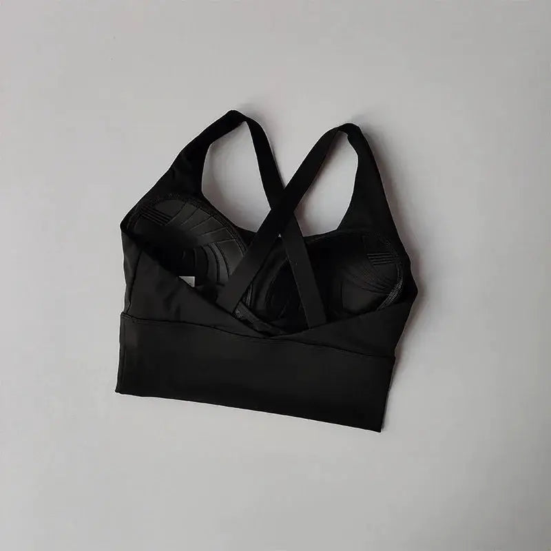 PulseAthletica All In One Sports Bra Collection High Impact Support For Running Yoga And Fitness