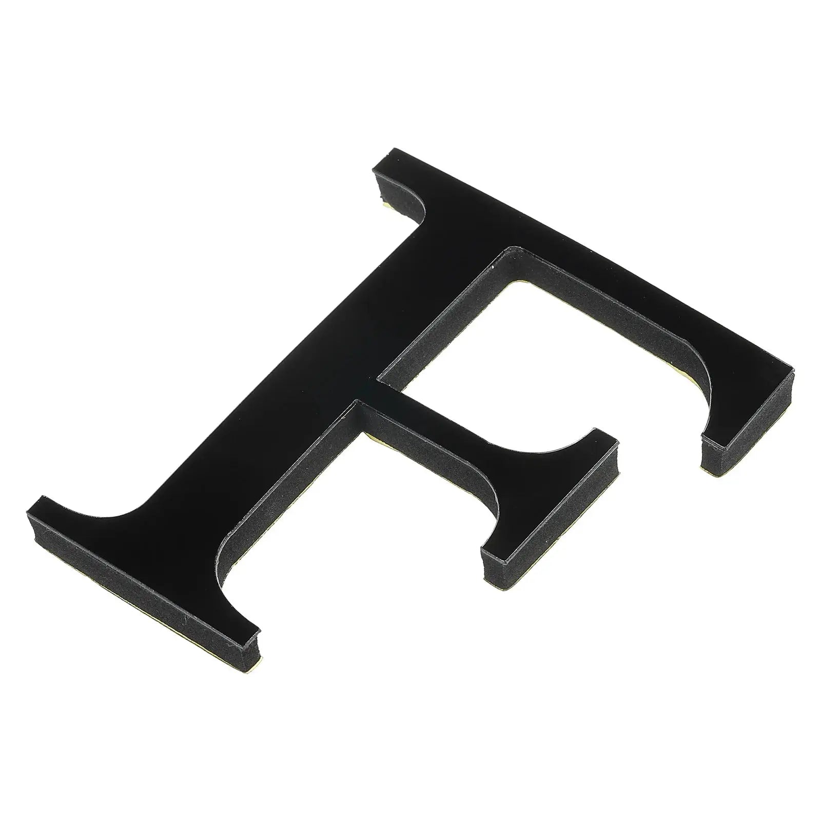 Simples Market black 3D mirror acrylic letter wall art with self-adhesive backing