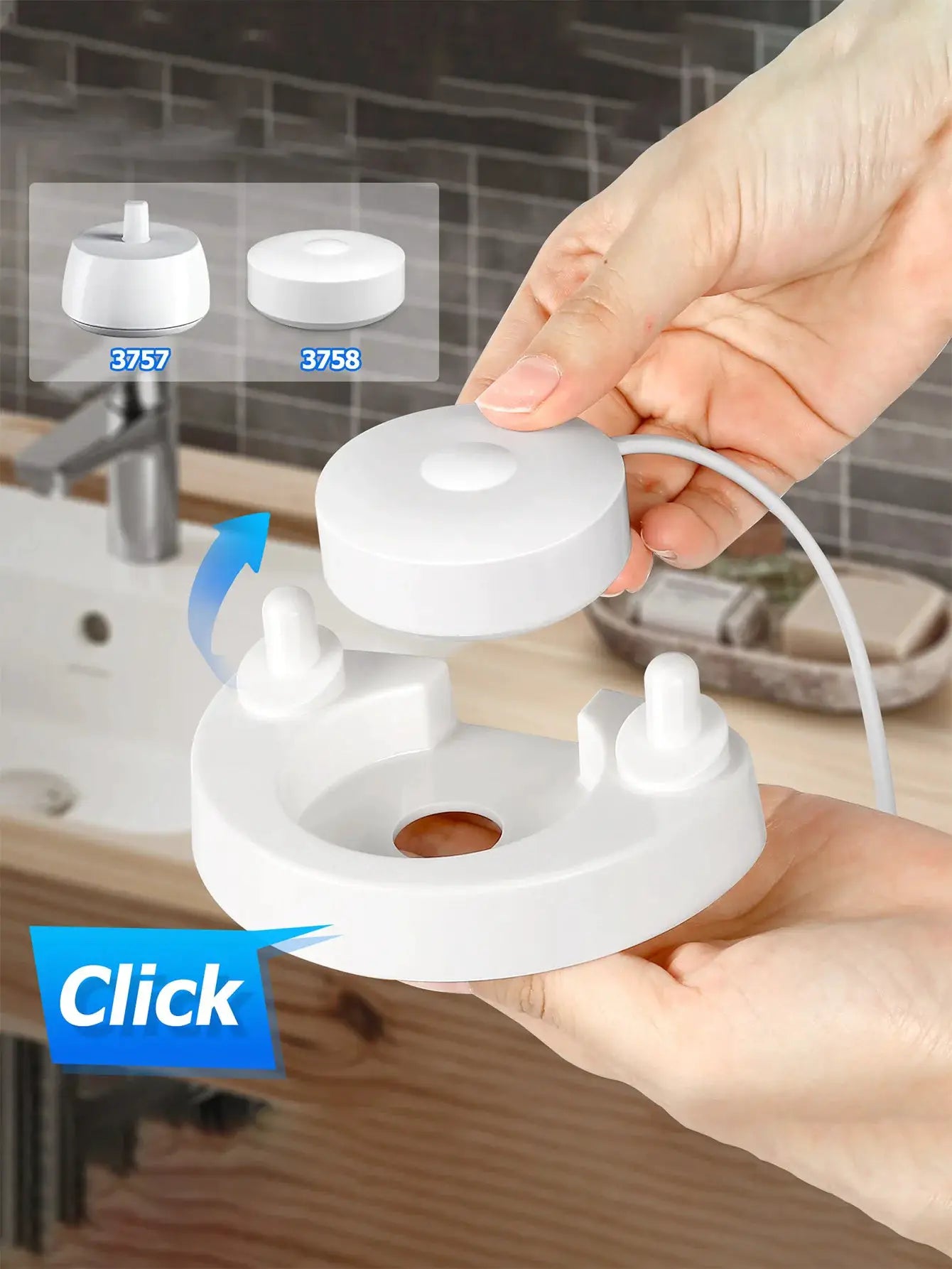 Electric Toothbrush Holder Replacement Stand Base For Oral B Toothbrushes Bathroom Organizer And Storage