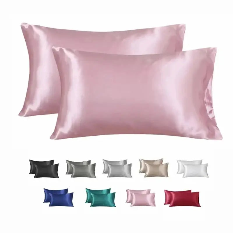 100 Percent Silk Pillowcase Satin Hair Beauty Pillow Cover For Soft Sleep And Hair Care Home Decor