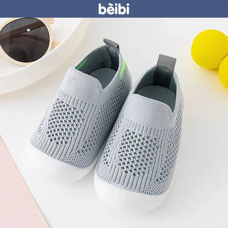 Baby Spring Summer Soft Sole Socks Shoes Mesh Unisex Anti Slip Floor Socks 0 To 3T Lightweight Walking Shoes