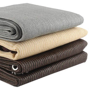 Sun shade net fabric rolls 95% UV HDPE in gray, beige and brown for pergola and garden privacy