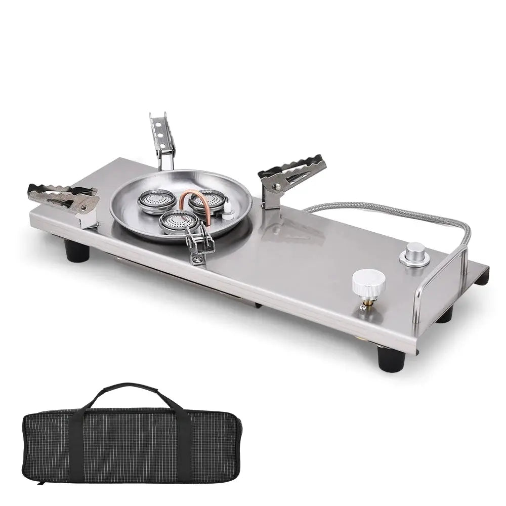 Pandatour IGT 0.5UNT Gas Stove Folding Outdoor Camping Table Stove With One Click Ignition High Firepower Burner