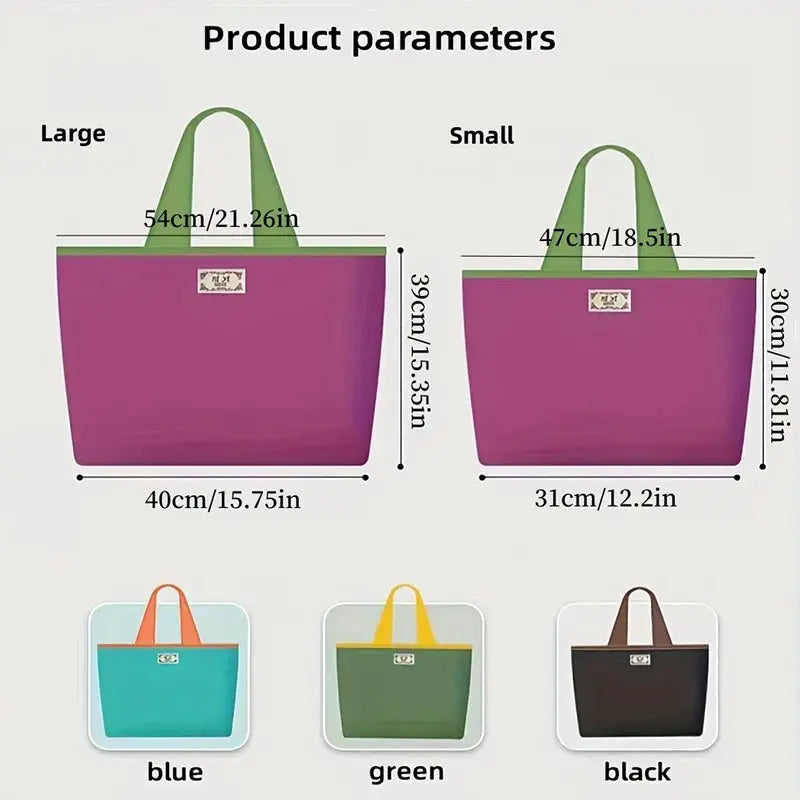 EcoCarry Reusable Shopping Bag Large Capacity Foldable Drawstring Tote Eco Friendly Convenience For Casual Shopping