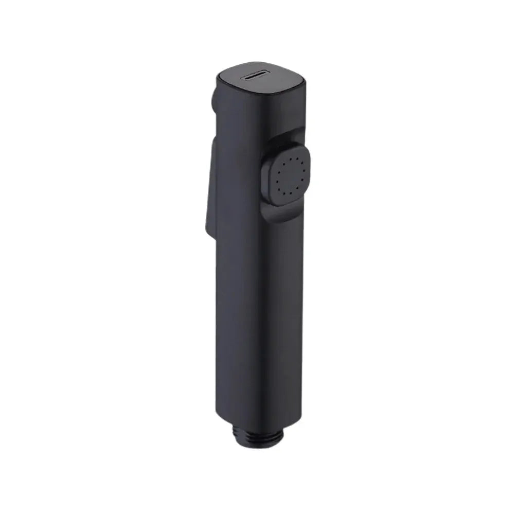 Simples Market black ABS handheld toilet bidet spray head with G1/2 thread