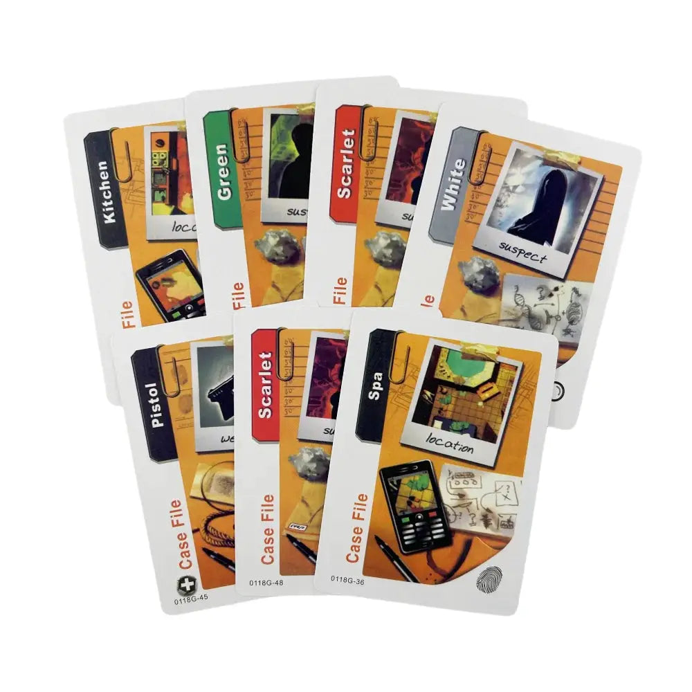 Newest Cluedo Card Game Classic Mystery Board Game for Multiplayer Entertainment and Deduction Fun