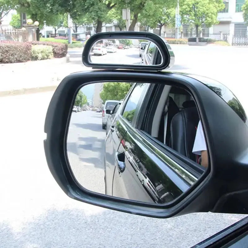 Adjustable Wide Angle Side Mirror Blind Spot Convex Rear View Mirror For Car Reverse Parking Auxiliary