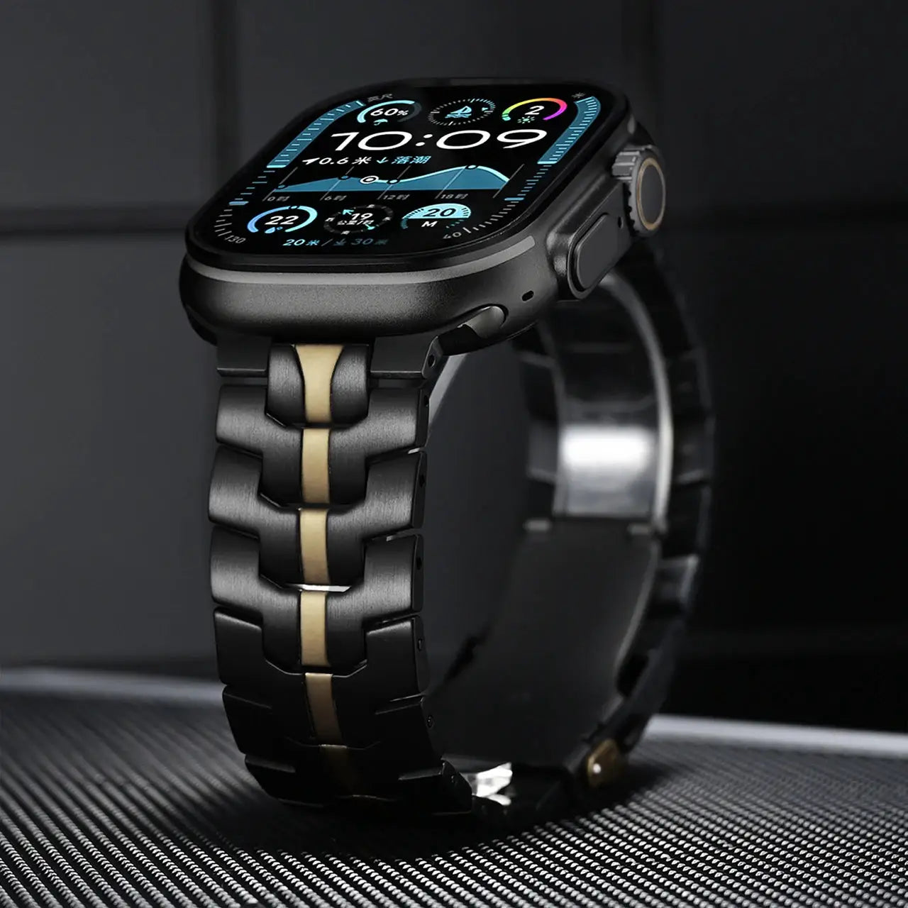 Stainless Steel Strap For Apple Watch Series 11 10 9 8 SE 3 46mm 45mm 42mm 44mm Metal Bracelet Band For iWatch Ultra 3/2/1 49mm