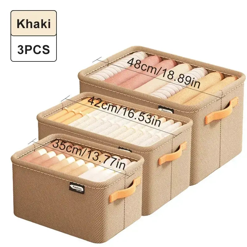 Heavy Duty Clothes Organizer For Wardrobe Storage Cabinets And Drawers To Store Pants Sweaters Jeans And More