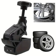 Quick Wheel Change tire changer tool by Simples Market, black; includes 1 tool and 4 wheels.