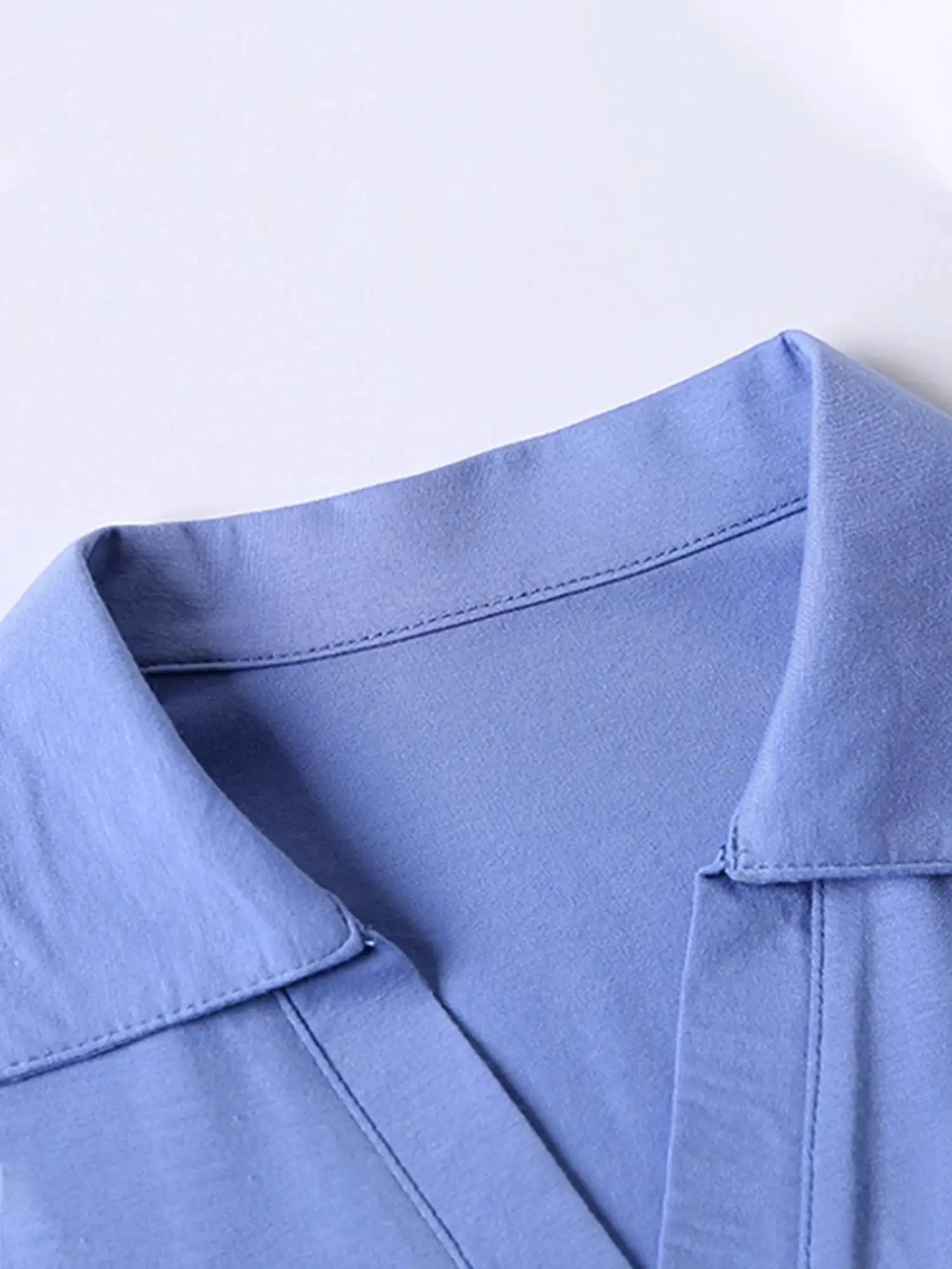 Women Basic Solid Color Short Sleeve Polo Shirt Knitted Summer Top