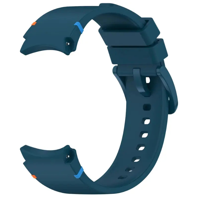 Simples Market original blue silicone sport strap for Samsung Galaxy Watch 7/FE/5 Pro/6/4 classic 40/44mm