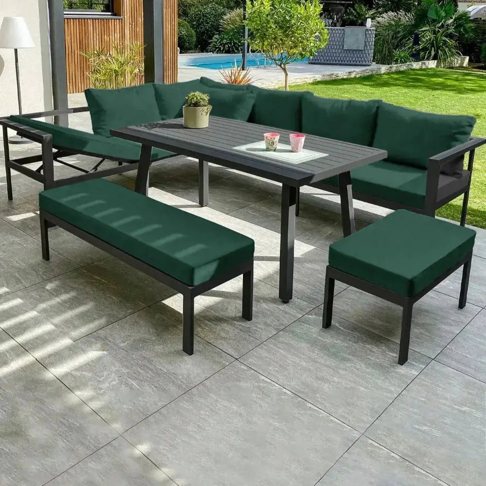 Velvet Soft Patio Sofa Covers Stretchy Sectional Couch Covers Removable Seat Cushion Case For Outdoor Garden Decor