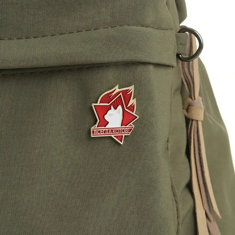 Cat Enamel Pins Star Brooches Lapel Pins Cartoon Jewelry Gift For Cat Lovers Miss Zoe - Simples Market