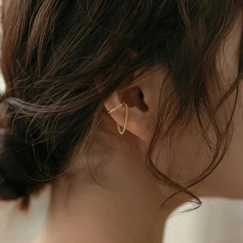 Minimalist Ear Cuff Earrings For Women No Piercing Fake Earcuff Clips For Everyday And Party Wear