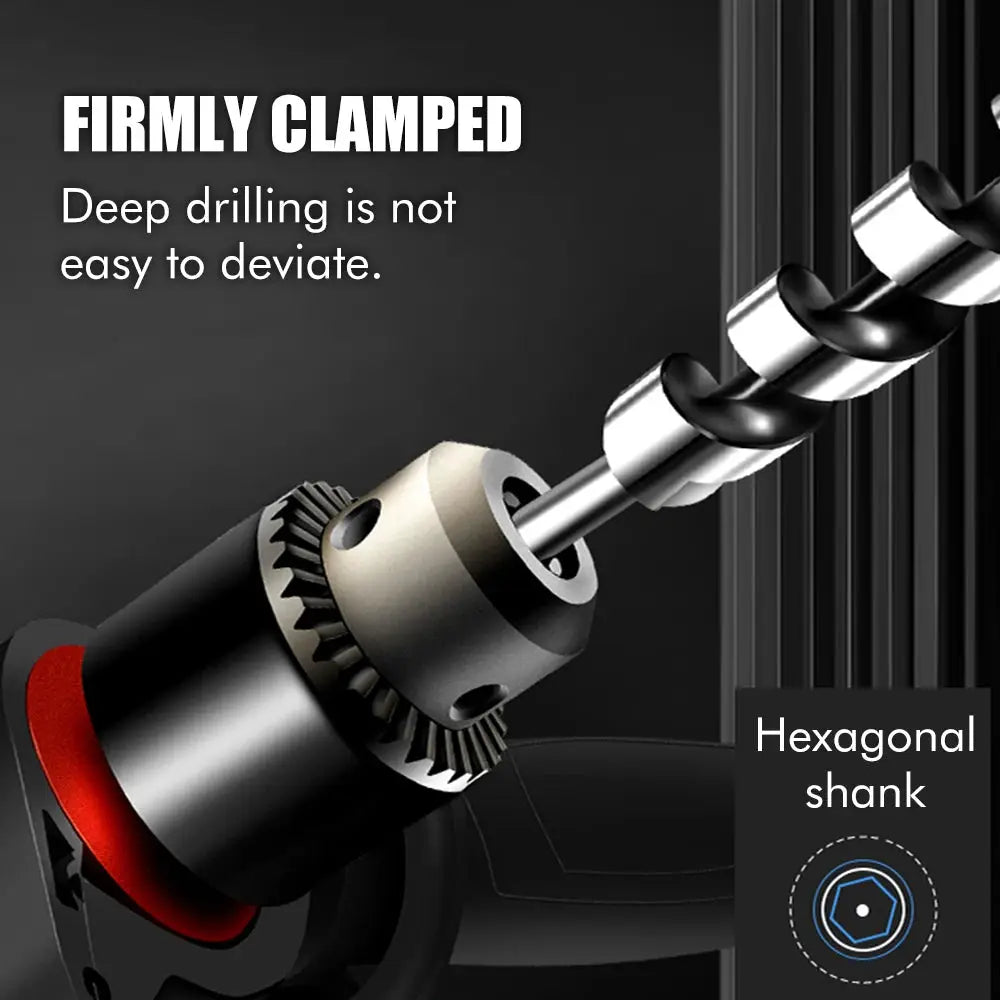 Woodworking Roller Drill With Hexagonal Handle Long 230mm 300mm Reaming Tool For Wood And Door Lock Installation