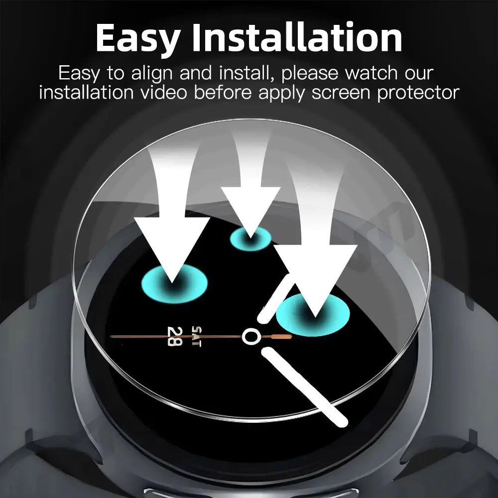 9H Tempered Glass for Samsung Galaxy Watch 8 Classic 40mm 44mm 46mm Ultra (2025) 47mm Screen Protector Glass Ultra-HD Film
