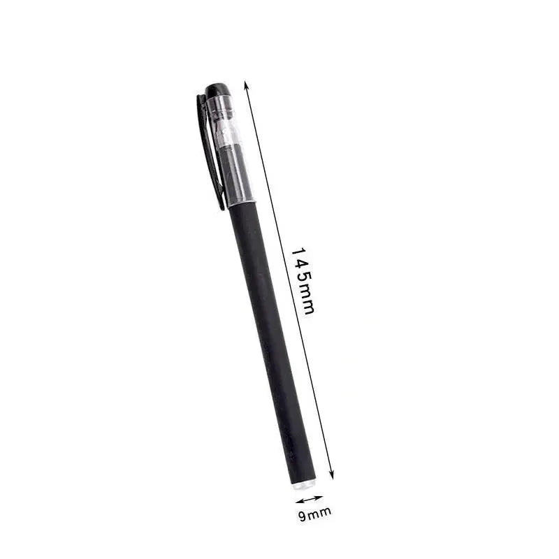 Ten Piece Gel Pen Set For Students Exams Office And Note Taking With Smooth Writing Long Lasting Comfort For Day Use