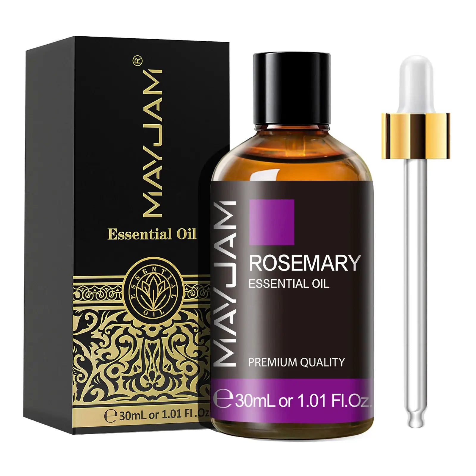 MAYJAM 30ml Aromatherapy Essential Oil Lavender Vanilla Jasmine Eucalyptus Peppermint For Diffuser Candle Soap