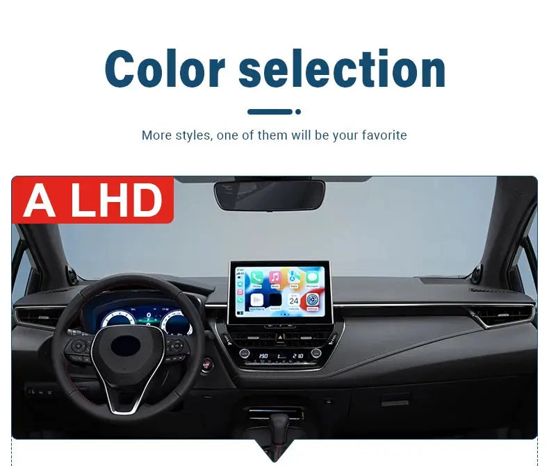 Toyota Corolla E210 dashboard sun shade cover and non-slip mat by Simples Market