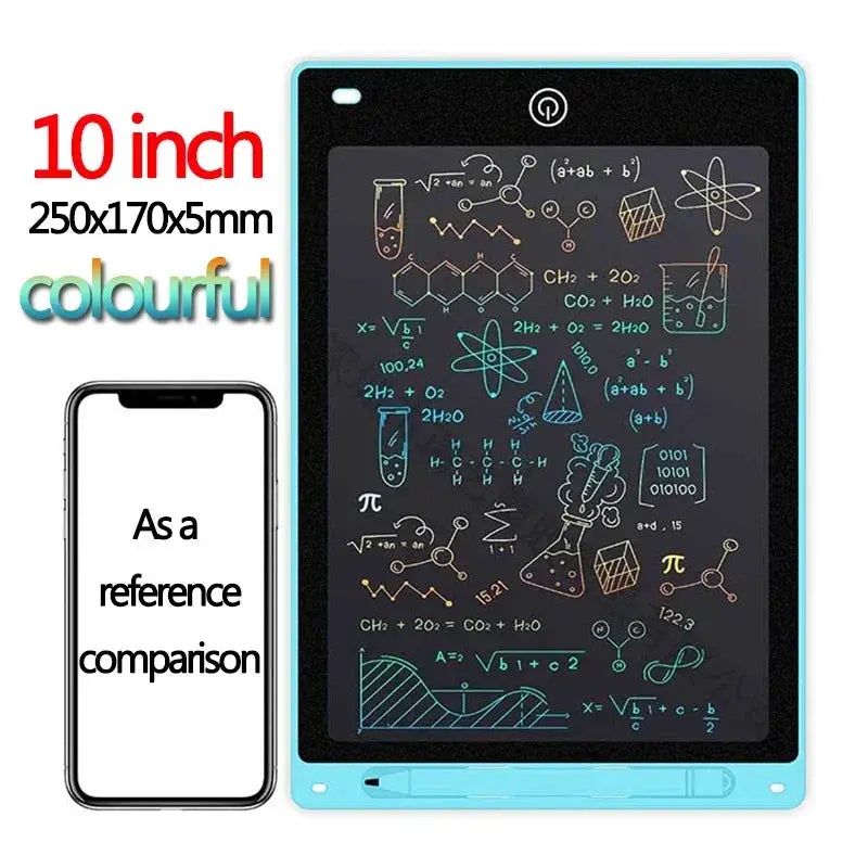 10 And 12 Inch LCD Writing Tablet For Kids Graffiti Sketchpad Handwriting Blackboard Toy Gift