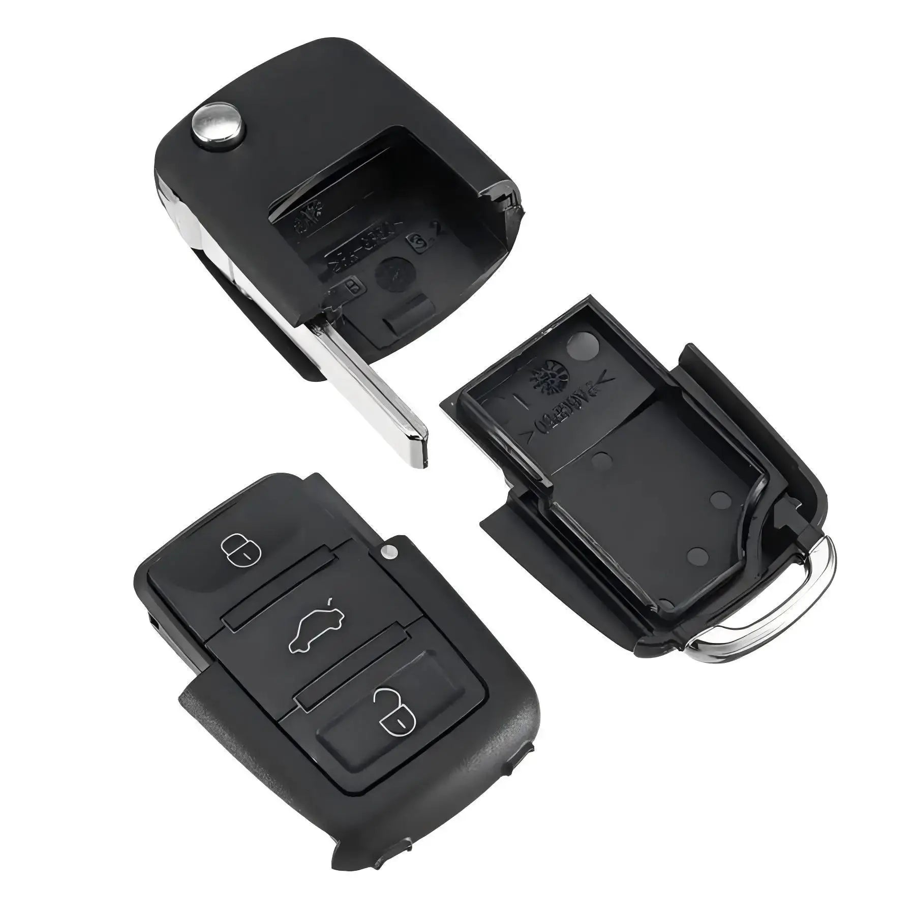 Creative Mini Dummy Car Key Hidden Safe Box Secret Compartment Discreet Storage For Money Pills Coins