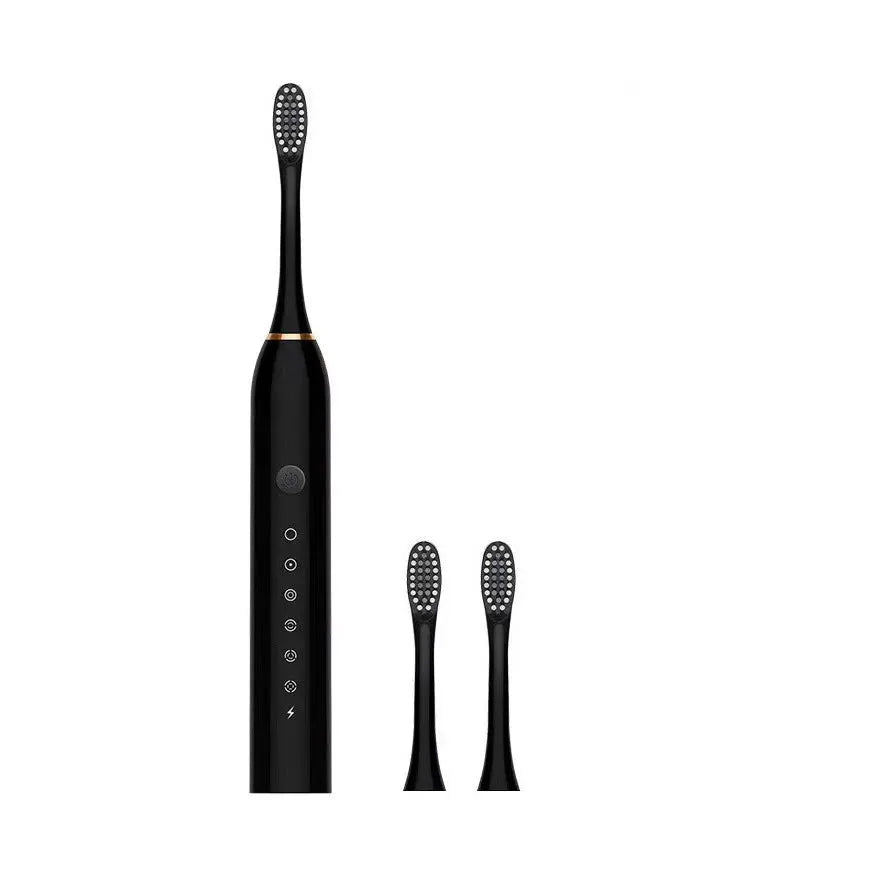 SonicWave Pro Electric Toothbrush for Adults IPX7 Waterproof USB Rechargeable DuPont Brush Head 6 Cleaning Modes