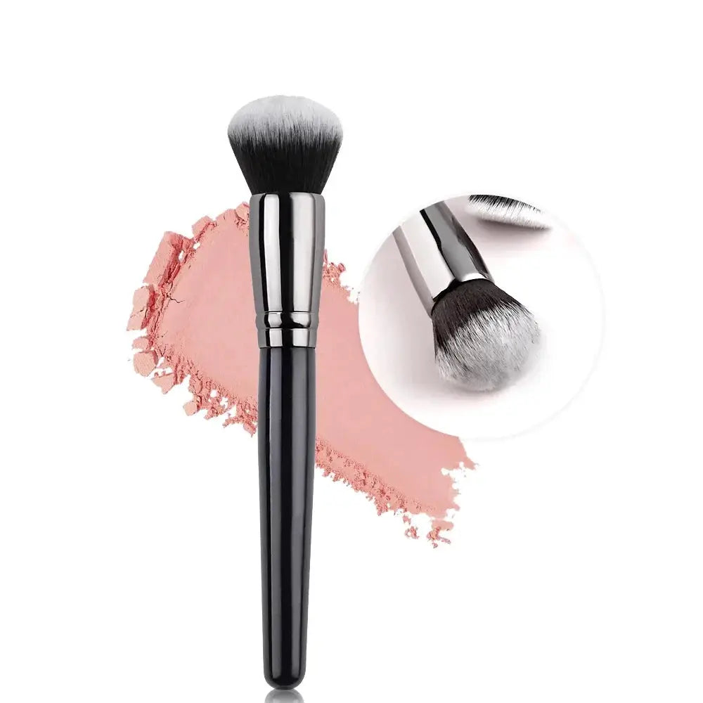 SilkLine Ultra Thin Foundation Brush For Precise Contour And Flawless Cream Makeup Blending