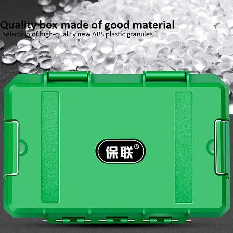 Simples Market green waterproof storage case for precision tools with side handles